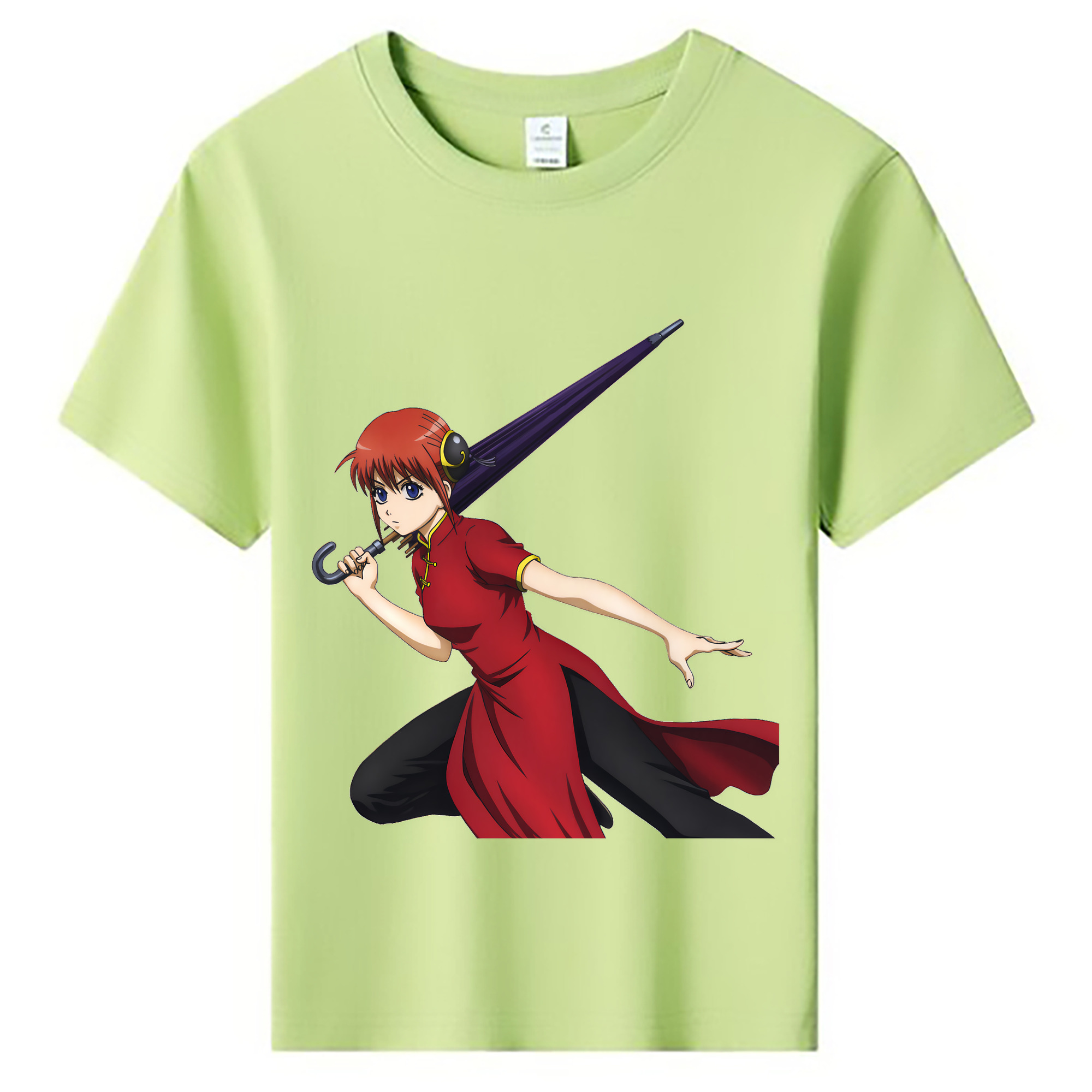 （画像用） ぎんたま 坂田銀時（さかたぎんとき） 神楽 志村新八（しむら しんぱち） GINTAMA Sakata Gintoki Kagura Shimura Shinpachi 綿100％キッズTシャツ（フロントプリント）